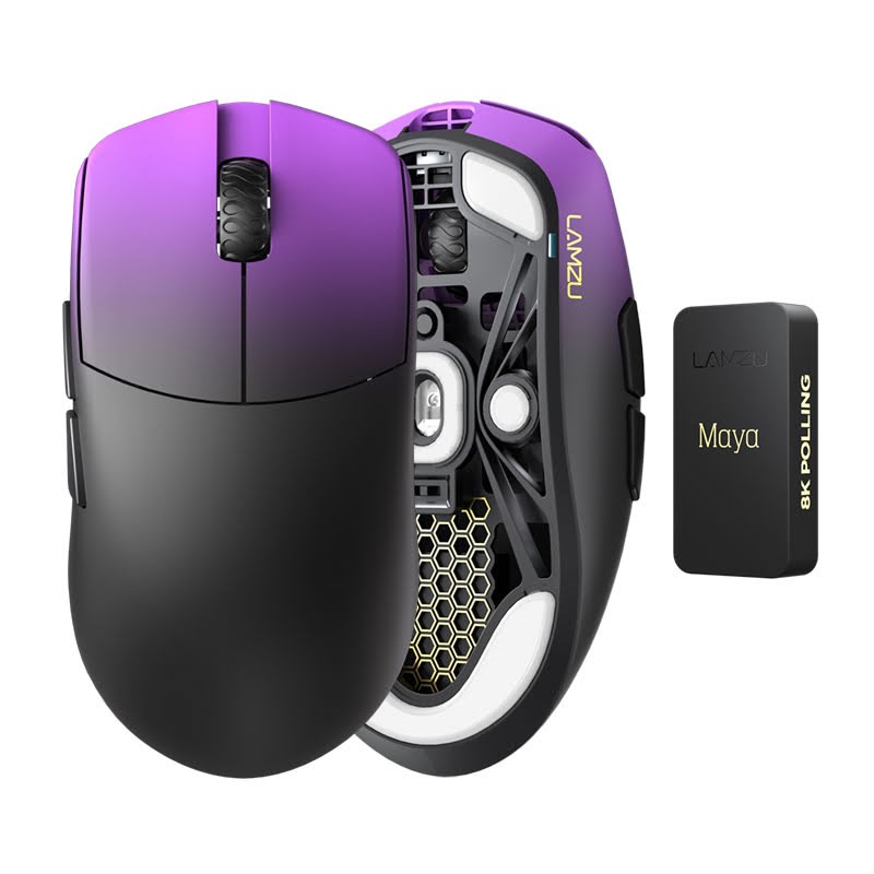 Lamzu Maya Champion Edition - Gaming Maus (Pink) 6975637430695