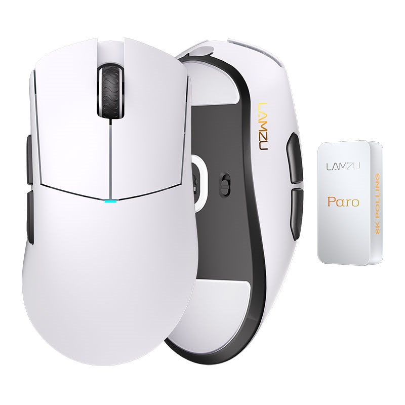 Lamzu Paro - Gaming Maus (Weiß)