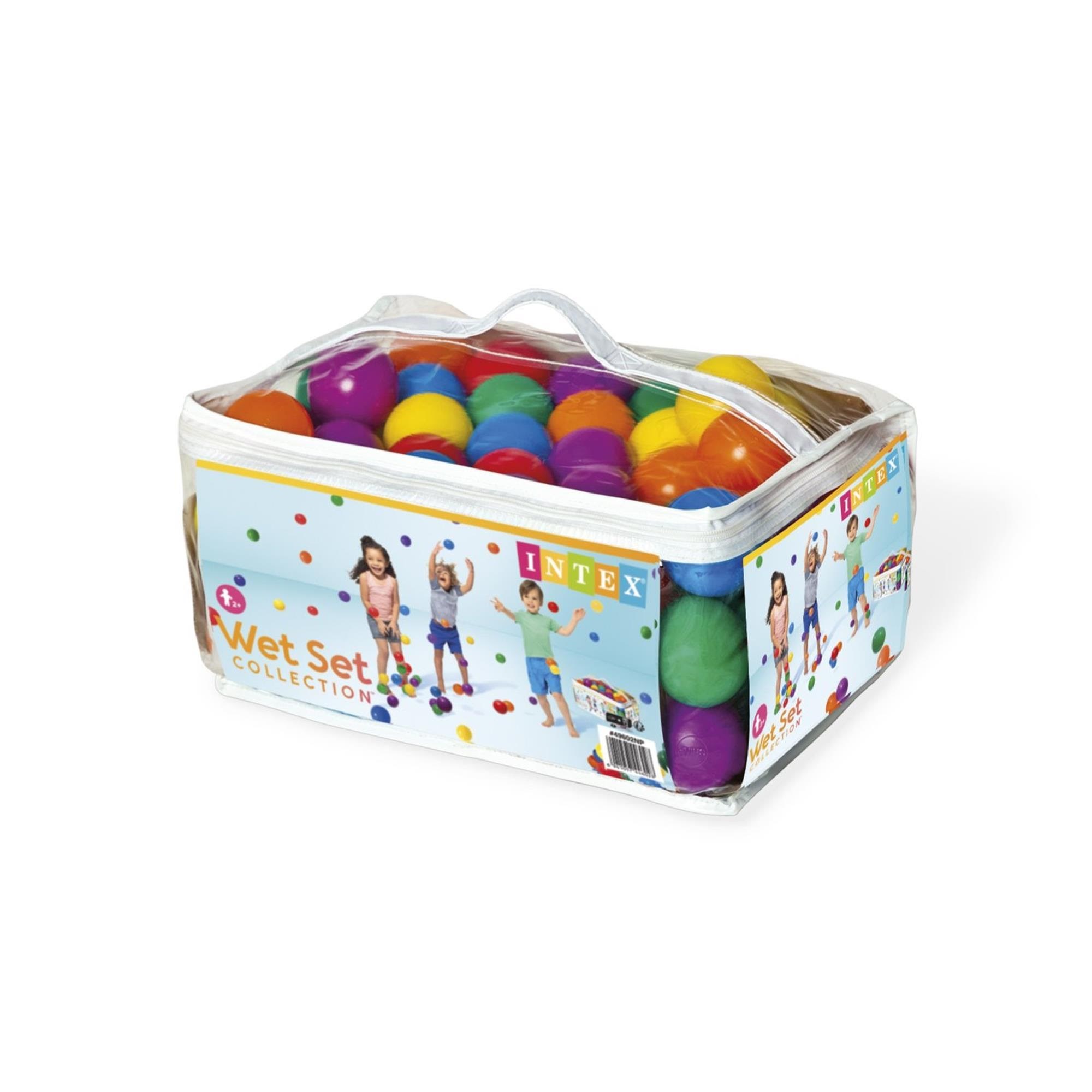 Intex Kleine Fun Ballz, 100 Stück, 7 cm - Wasserspielzeug 49602