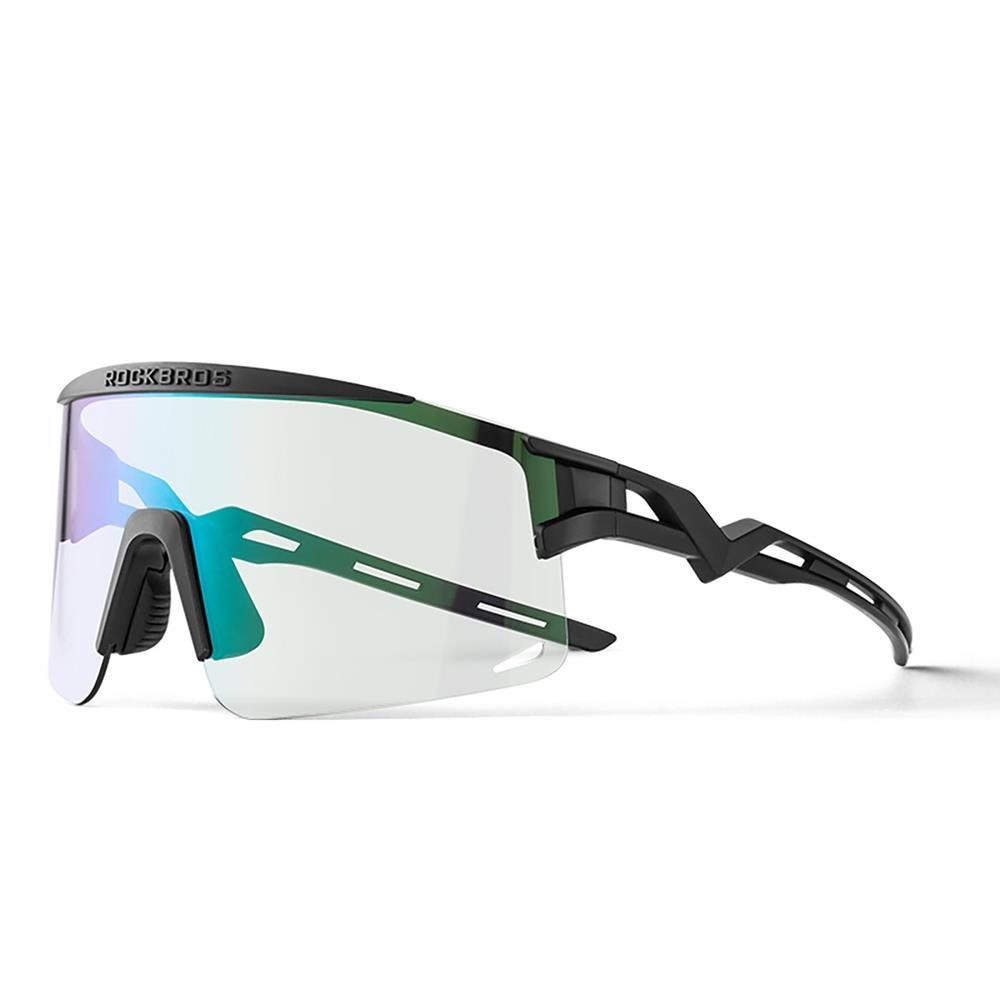 Rockbros Photochromic Cycling Glasses With UV Protection And Corrective Insert - Black - Fahrradzubehoer 8386824303636