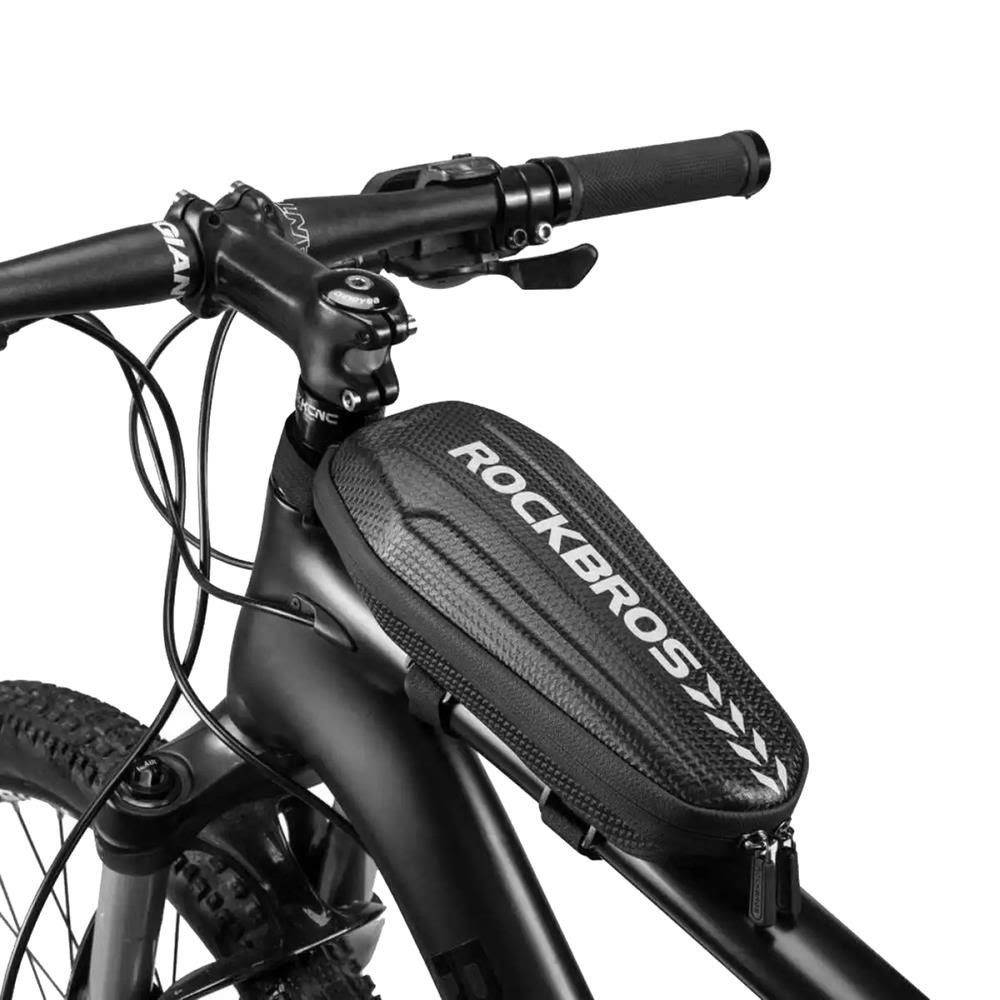 Rockbros B62-1 Bike Bag For Handlebar or Frame 3L - Black - Fahrradzubehoer