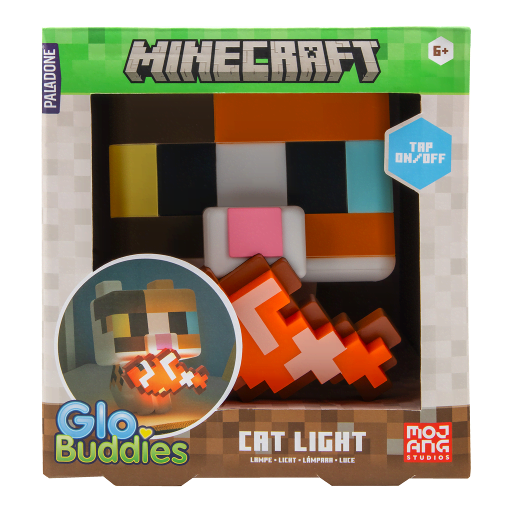 Paladone - Minecraft Cat Globuddies Light - Merchandise Pp16003mcf