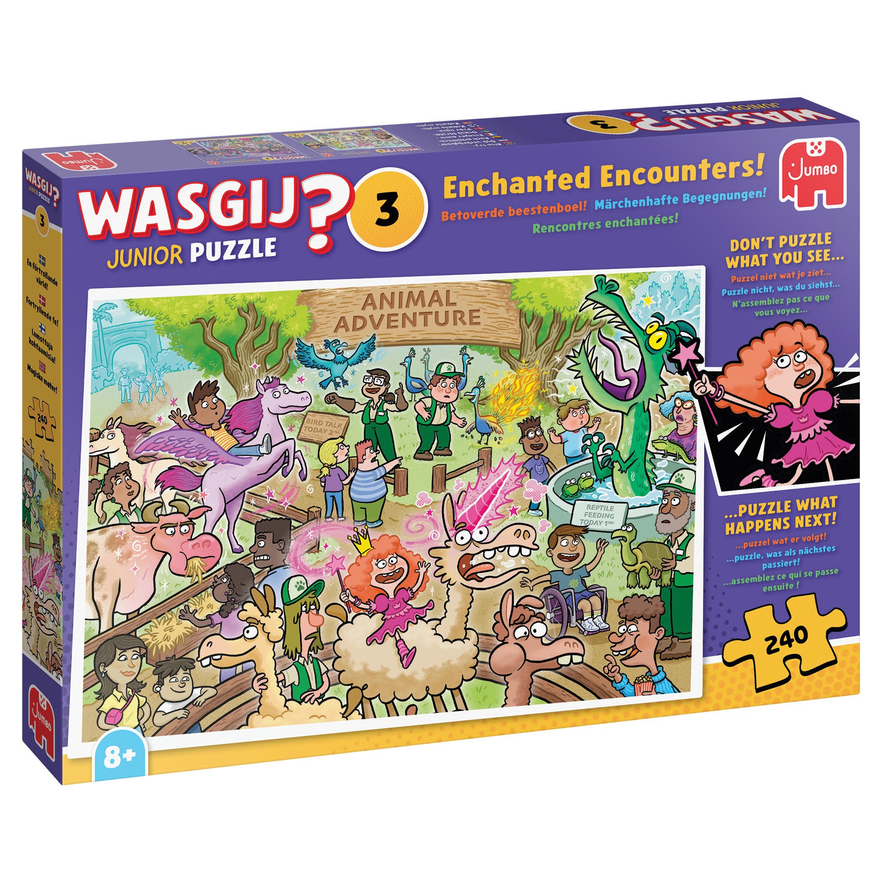 Wasgij Junior Enchanted Encounters! (240) - Puzzle 707-1110100808