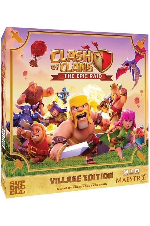 Clash of Clans The Epic Raid Village Ed. (Eng) - Brettspiele Mmclashraid03