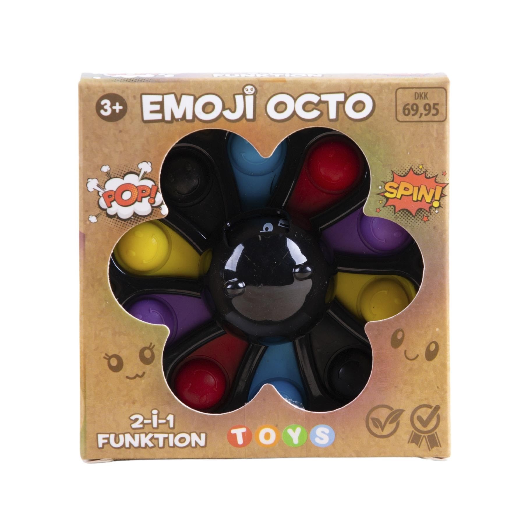 Impulse Toys Emoji Octo Fidget 4-asst - Spielzeug