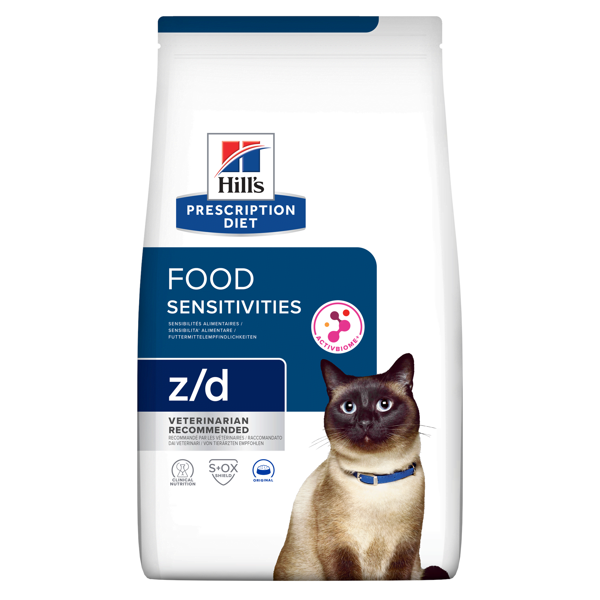 Hill's Prescription Diet Food Sensitivities Z/d Dry Cat Food 3kg - Katzen