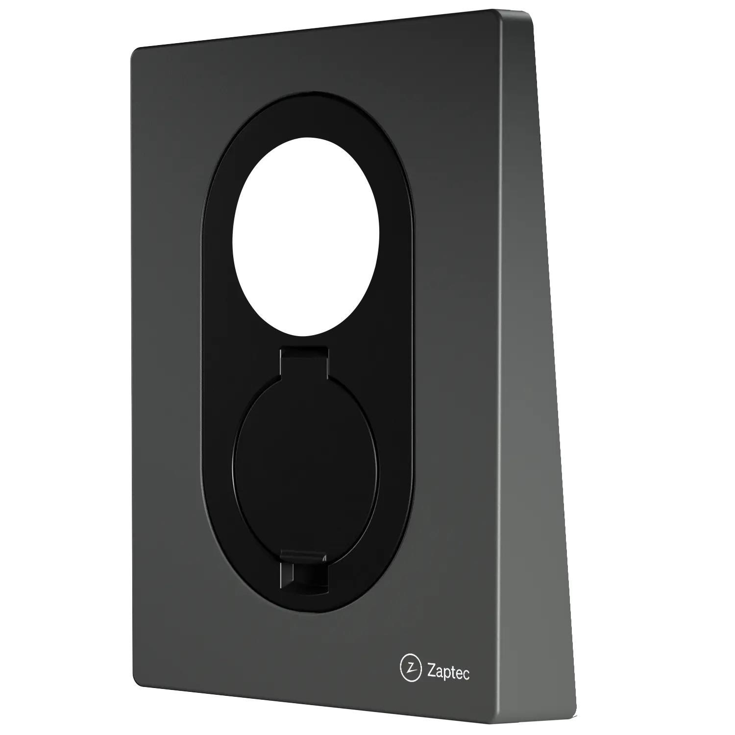 Zaptec GO Front Cover, Rock Grey - Aufladen Von Elektroautos 70112