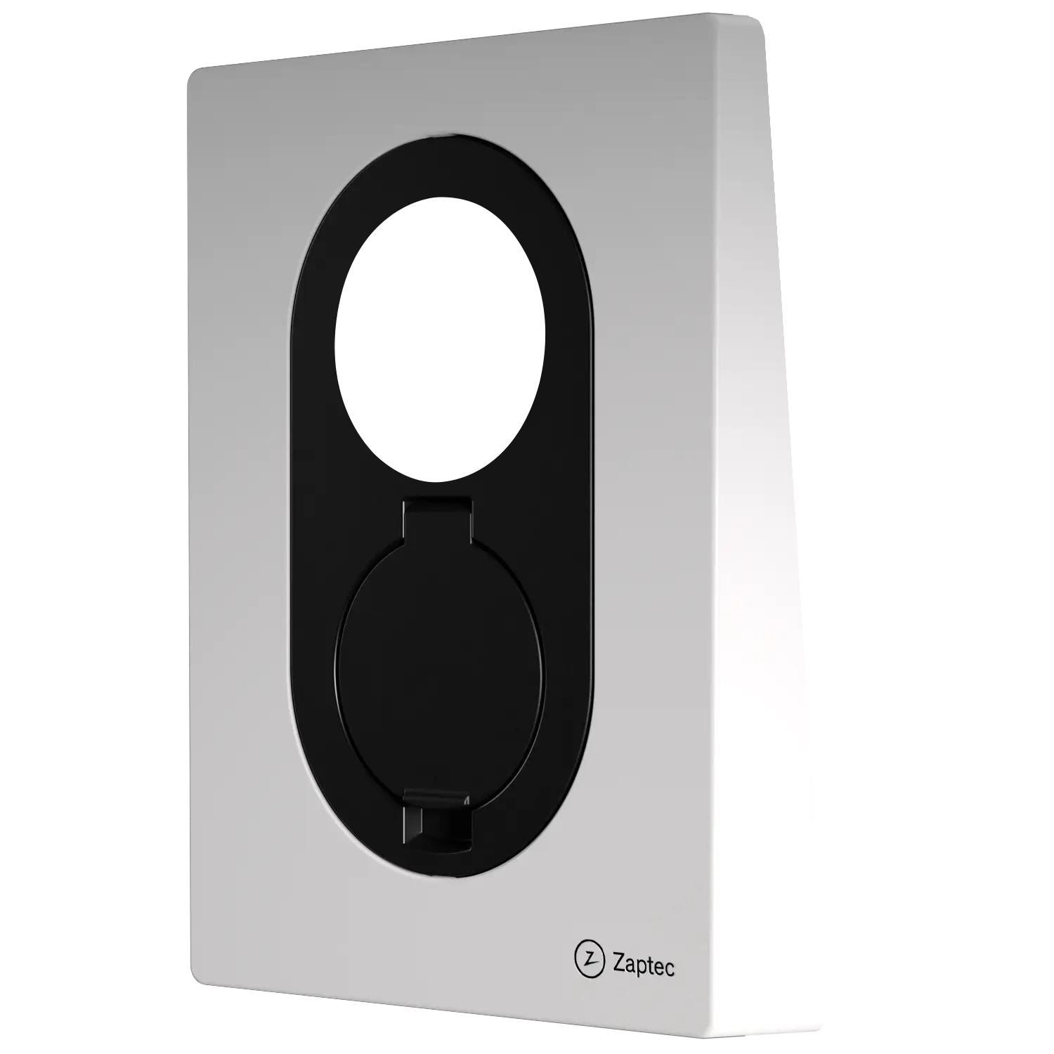 Zaptec GO Front Cover, Cloud White - Aufladen Von Elektroautos