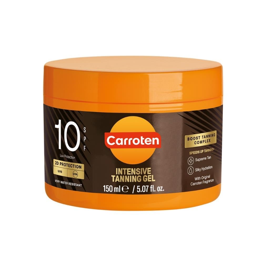 Carroten Intensive Tanning Gel Spf 10 - 150 ml - Koerperpflege