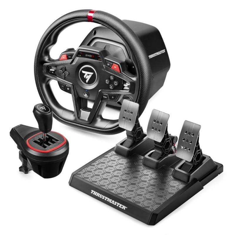 Thrustmaster T248r Shifter Pack - Ps5 - Wired Lenkrad & Pedale Set - PC - Gaming Zubehoer