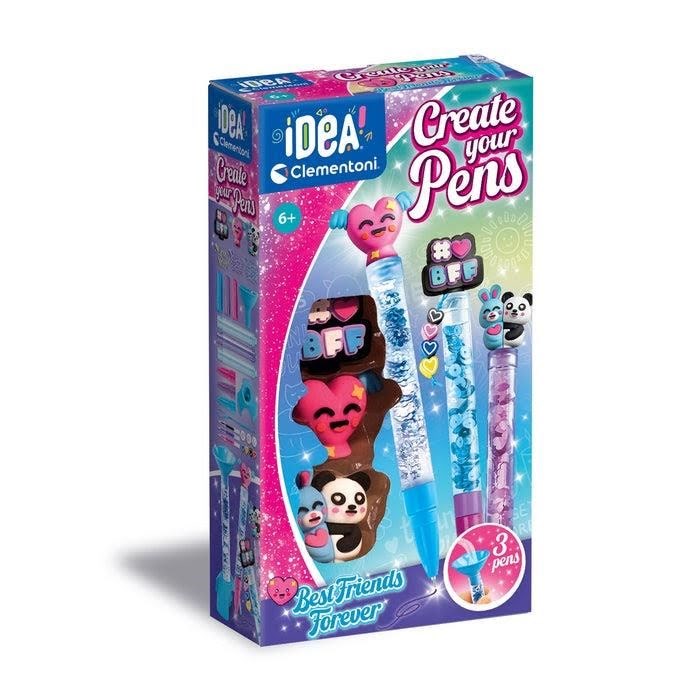 Clementoni Create Your Pens 3-pack Bff - Kunst Handwerk Ausstattung 18162