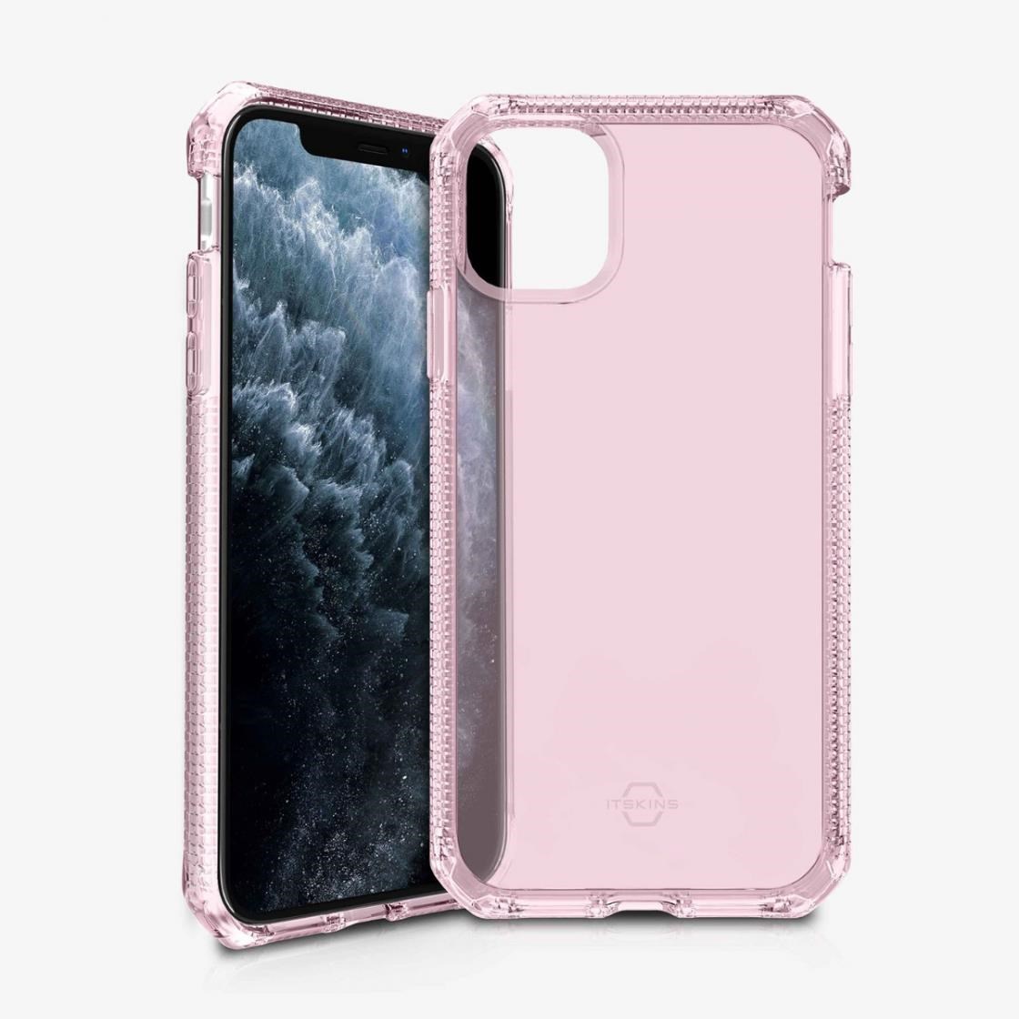 Itskins Spectrum Clear Cover For Iphone 11 Pro / XS / X . Pink - Handys Cover Cases