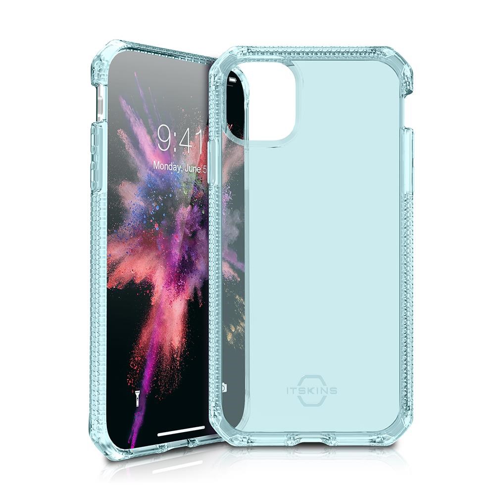 Itskins Spectrum Clear Cover For Iphone 11 Pro / XS / X . Light Blue - Handys Cover Cases