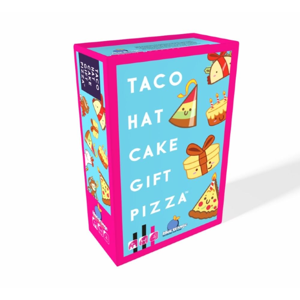 Blue Orange Taco Hat Cake Gift Pizza! (Eng) - Brettspiele Bo0140