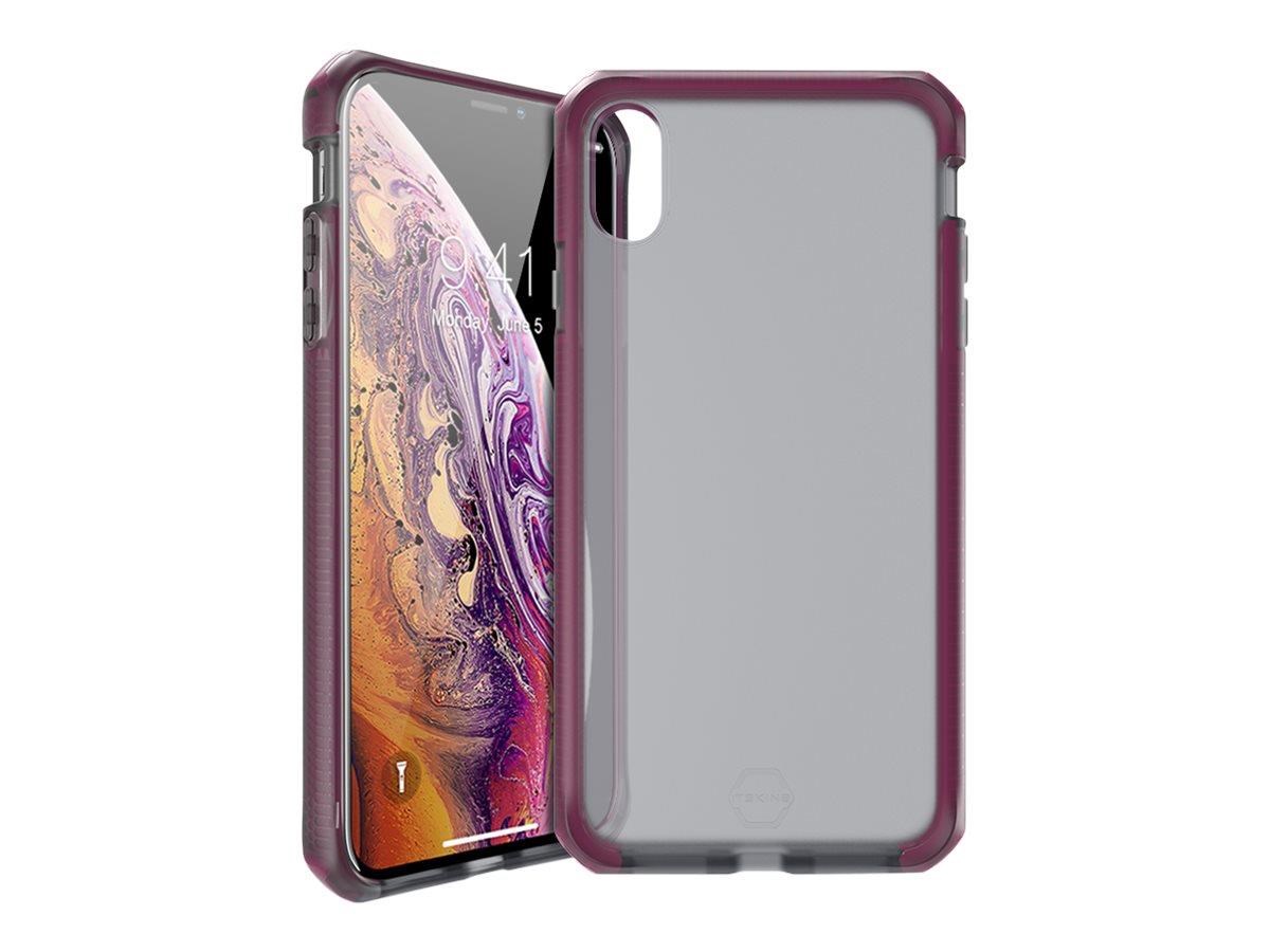 Itskins Supreme Frost Cover For Iphone XS / X . Smoke And Fushia - Handys Cover Cases