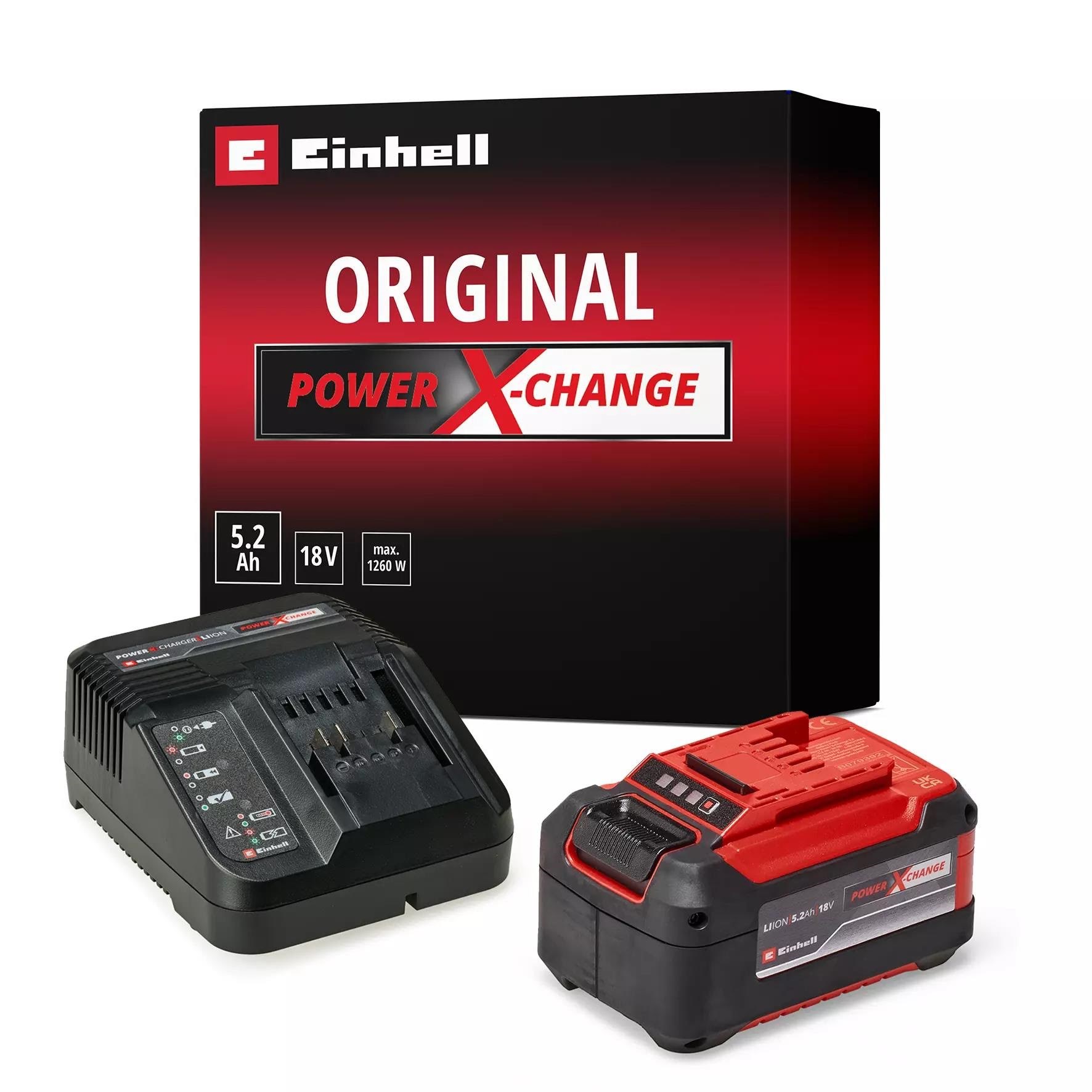 Einhell 5.2 Ah Pxc Starter-kit Battery Charger - Akkus Ladegeraete