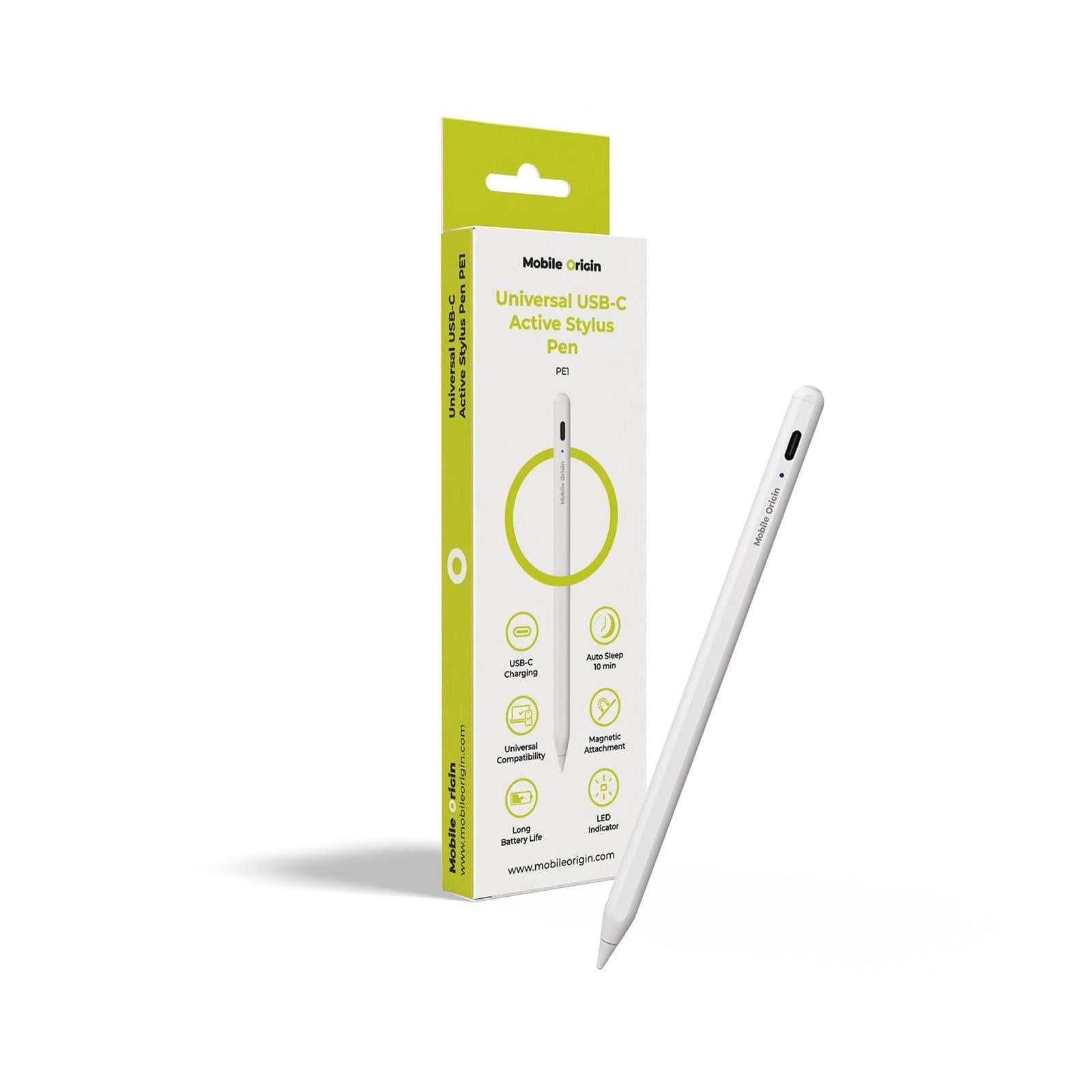 Mobile Origin Universal Usb-c Active Stylus Pen Pe1 - Handys Anderes Zubehoer