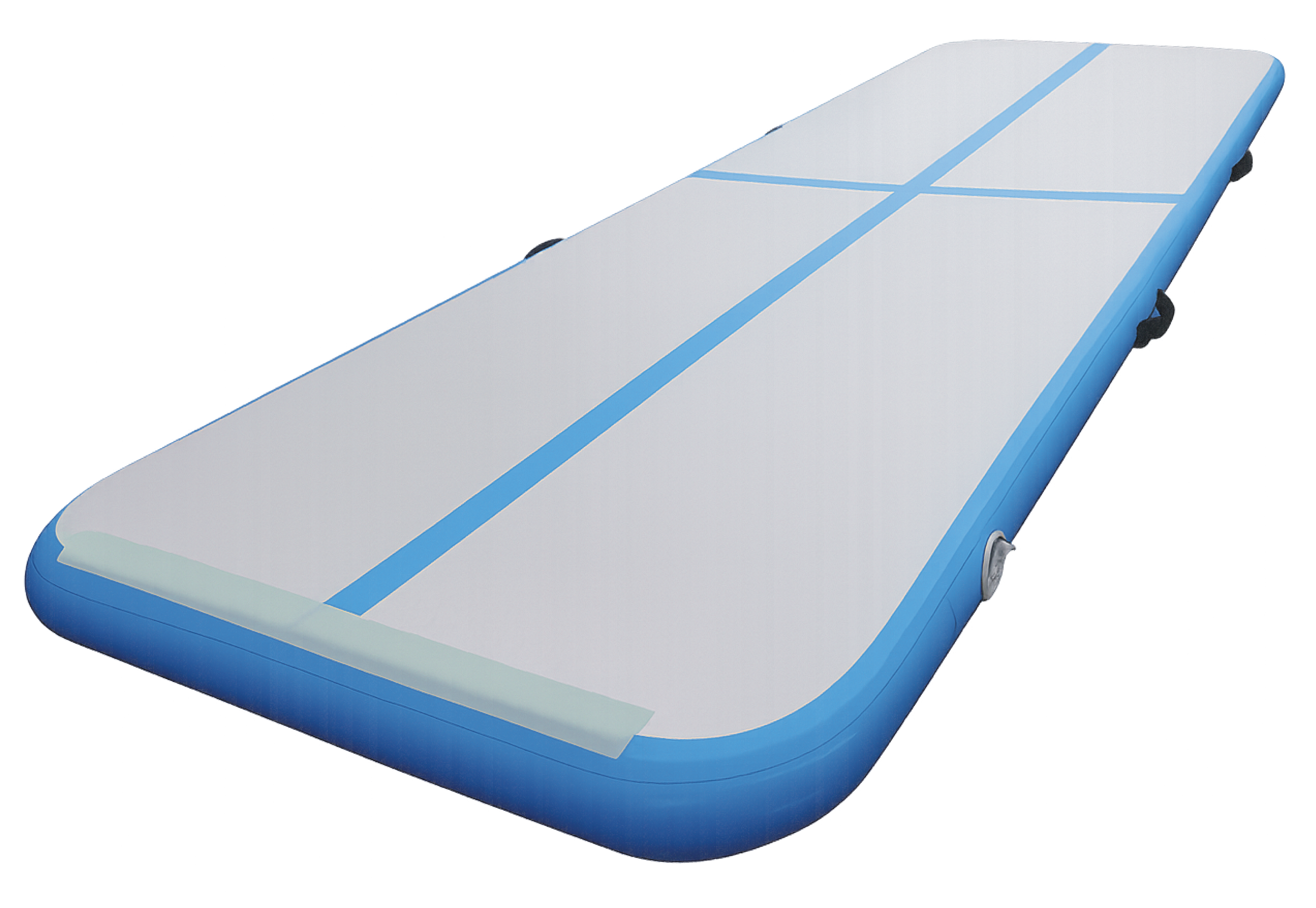Asg Airtrack - 300cm × 100cm × 10cm - Blue/grey - Sport Fitness