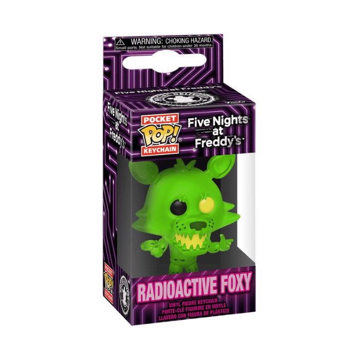 Funko! - Funko Pop Keychain Fnaf S7 Radioactive Foxy - Merchandise