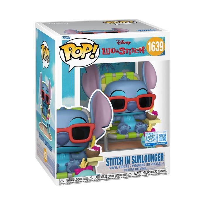 Funko! - Pop Premium Excl L&S Stitch Lounger - Merchandise 88469