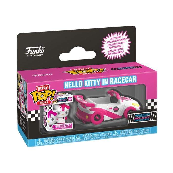 Funko! - Bitty Pop Ride Sanrio Racecar W/hk? - Merchandise