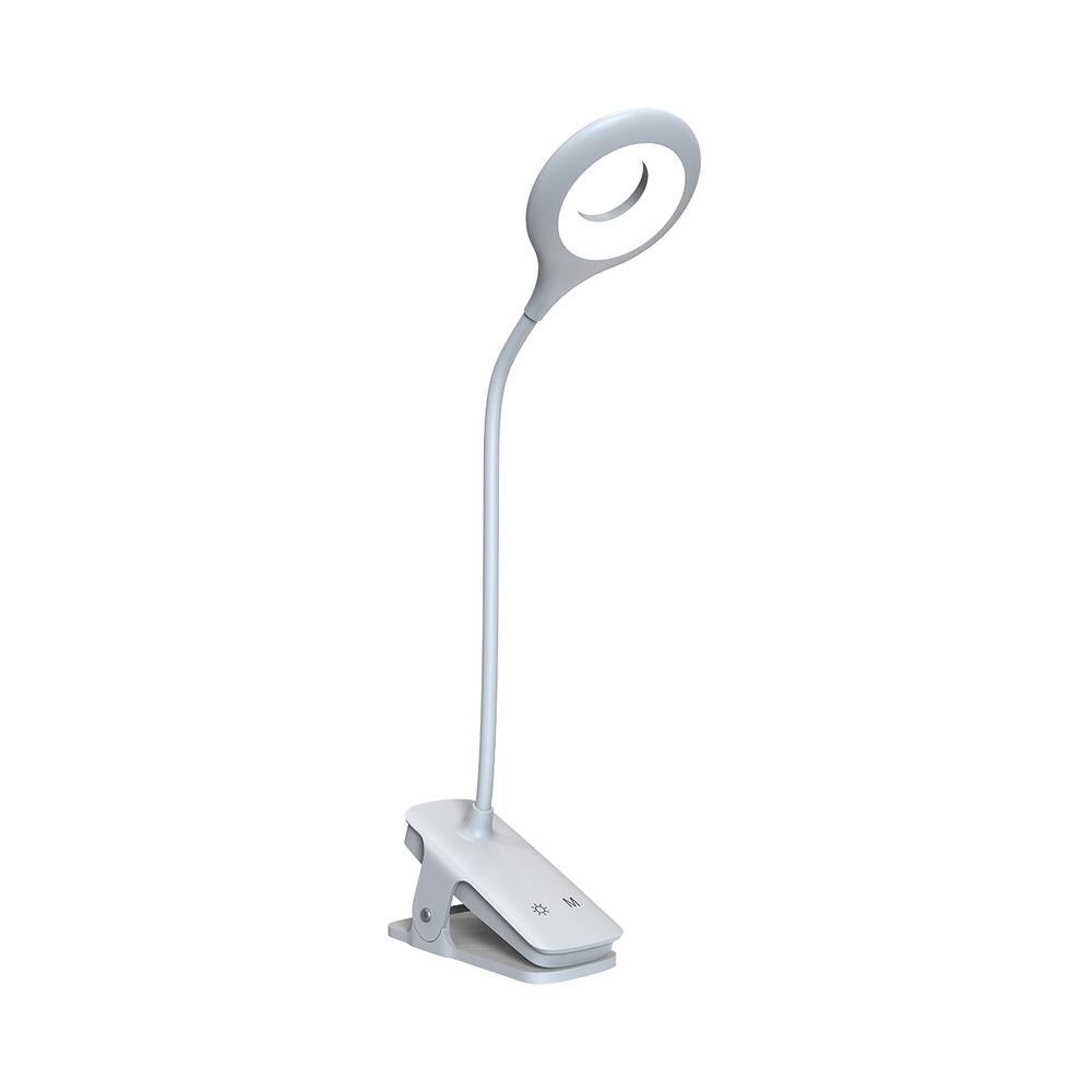 Wozinsky Mini Wireless Led Reading Lamp With Clip + Usb-c Cable - White - Lampen 5907769384042