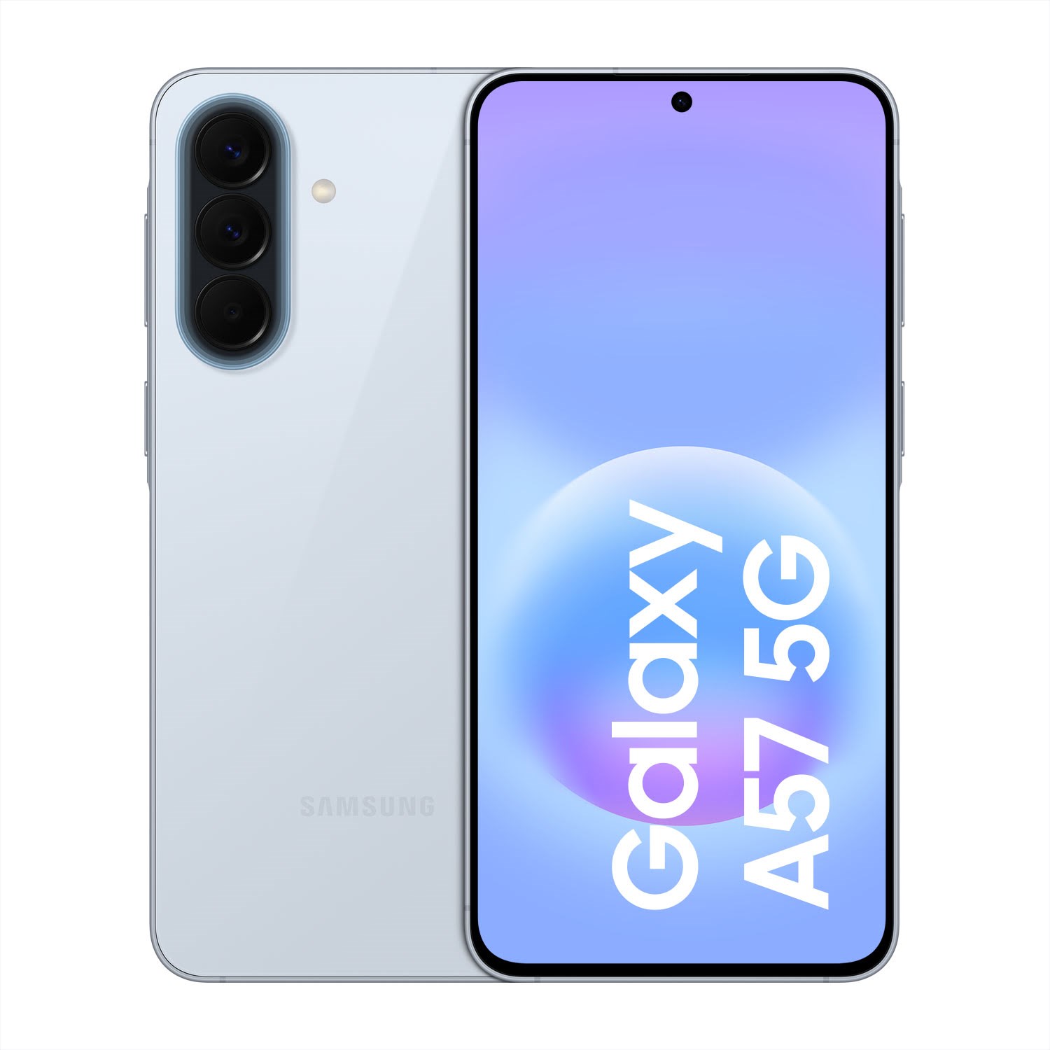 Samsung Galaxy A57 5G 256gb/8gb - Awesome Icyblue - Handys Smartphones Blau Sm-a576blbdeub