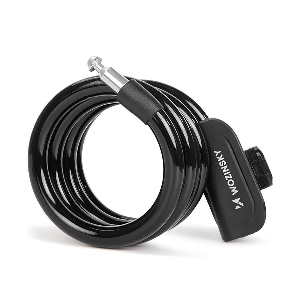 Wozinsky Wpb-01r Portable Bike Lock With Anti-theft Cable And 2 Keys For Electric Bikes And Motorcycles - Black - Fahrradzubehoer