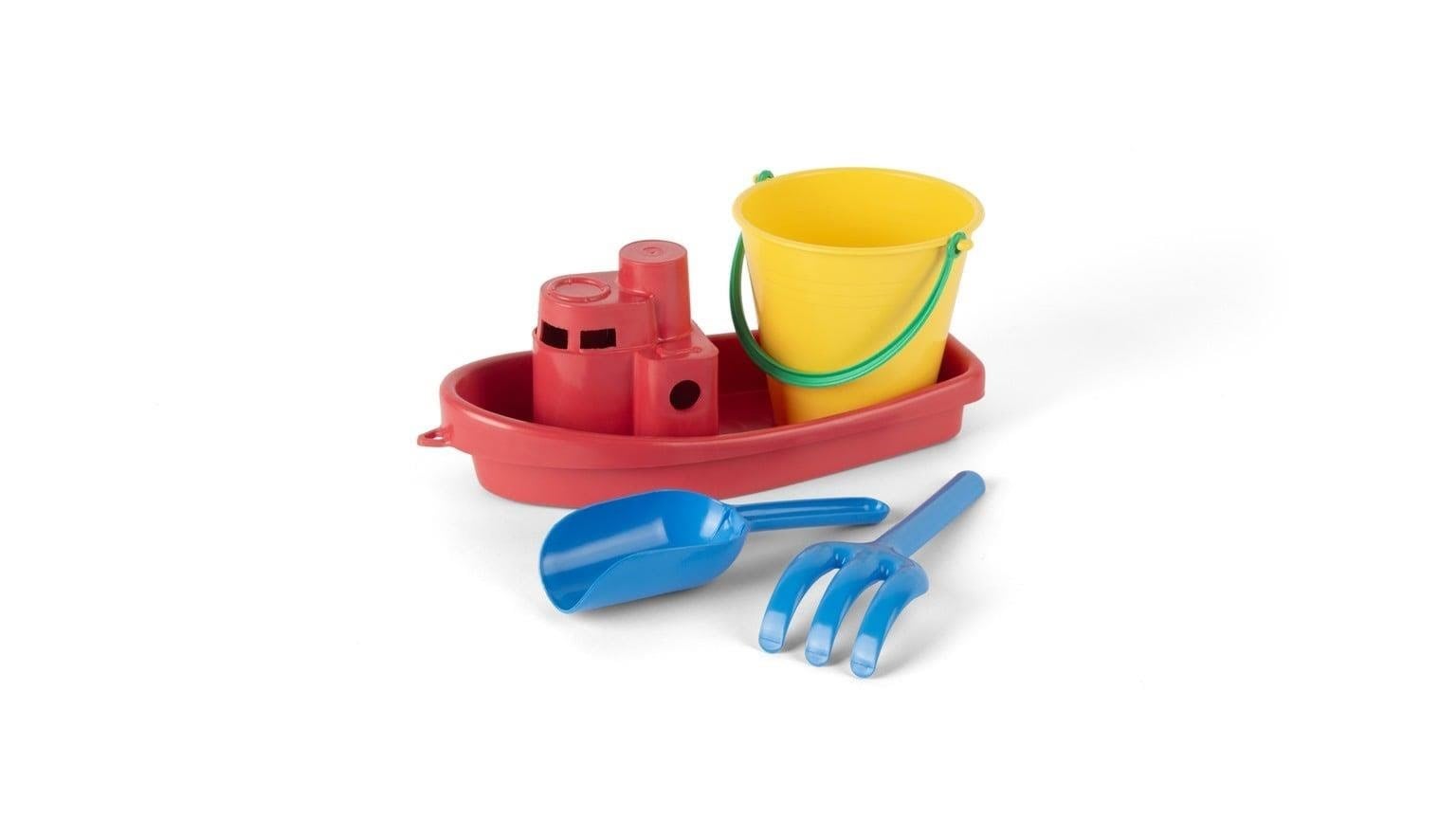 Dantoy Recycled Boat Set - Red - Spiele im Freien 1432