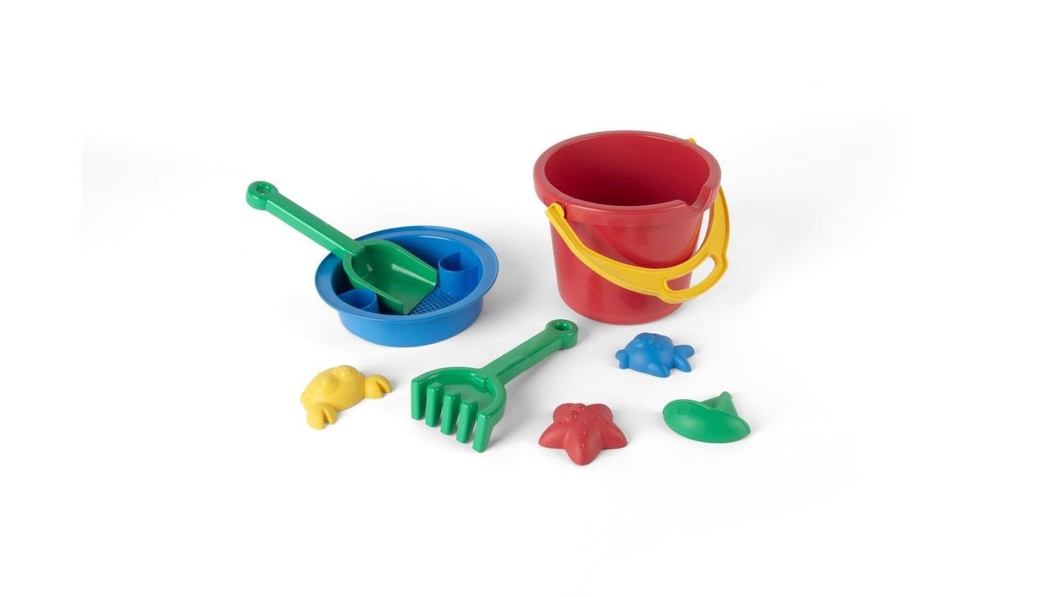 Dantoy Recycled Bucket Set - Red - Spiele im Freien