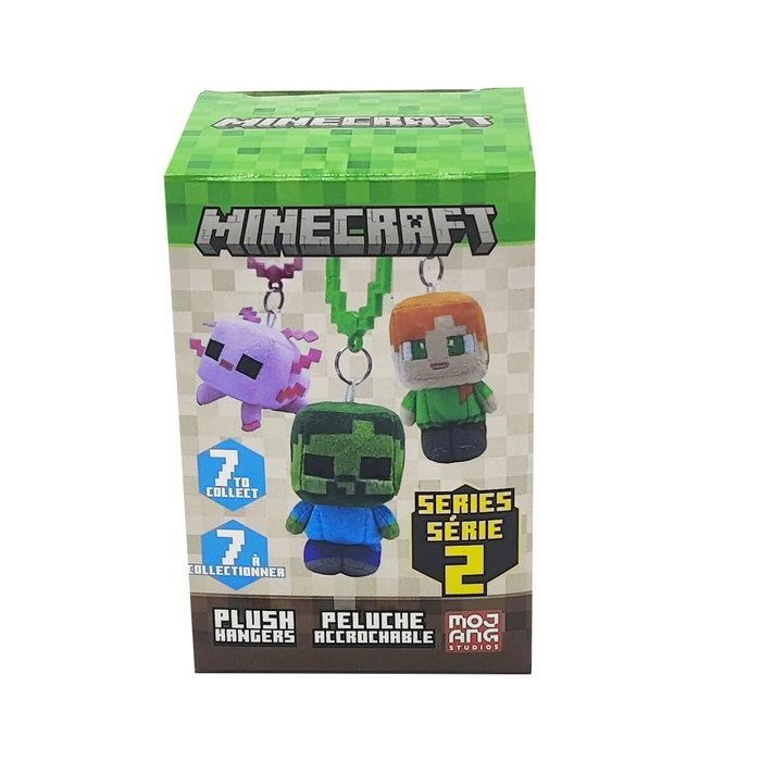 Licensed Collectibles Lic. Minecraft Plush Hngr 9cm - Assorted - Kleine Mitbringsel Fuer Kinder Jtmin-35126