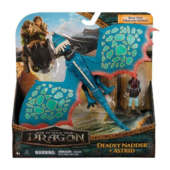 Disney Vikingc& Dragon-deadly Nadder & Astrid - Figuren