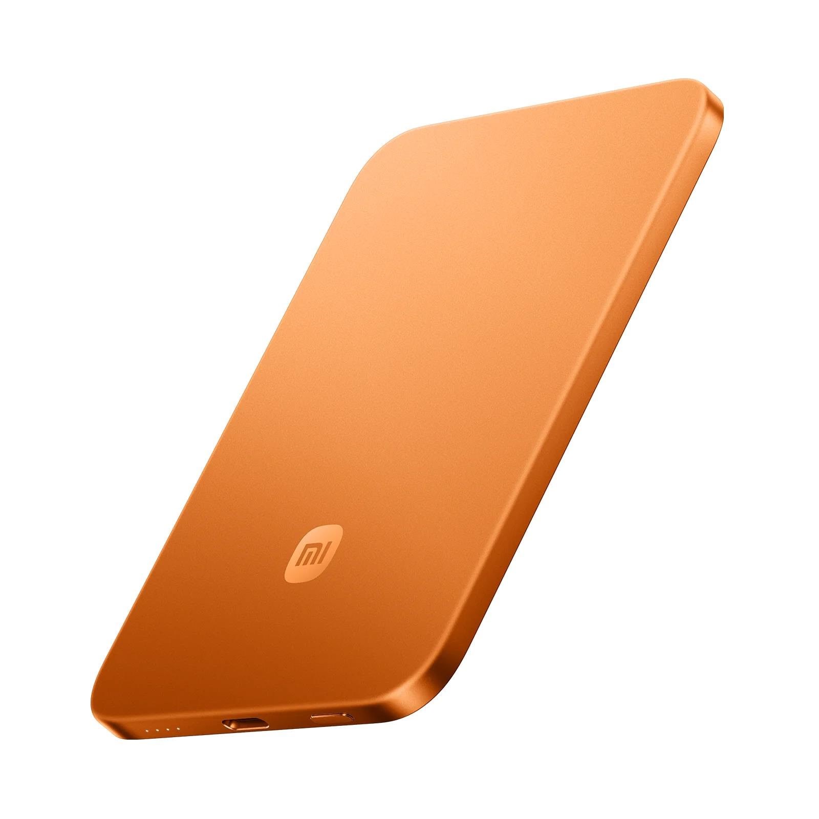 Xiaomi Ultrathin Magnetic 15w - Orange - 5000 Mah - Powerbank Akku Bhr0975gl