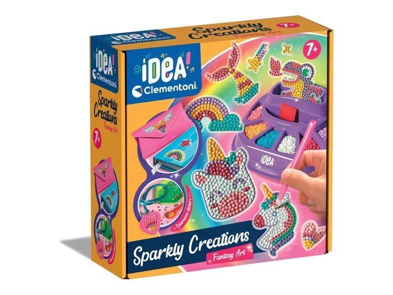 Clementoni Sparkly Creations Fantasy Art - Kunst Handwerk Ausstattung 18746