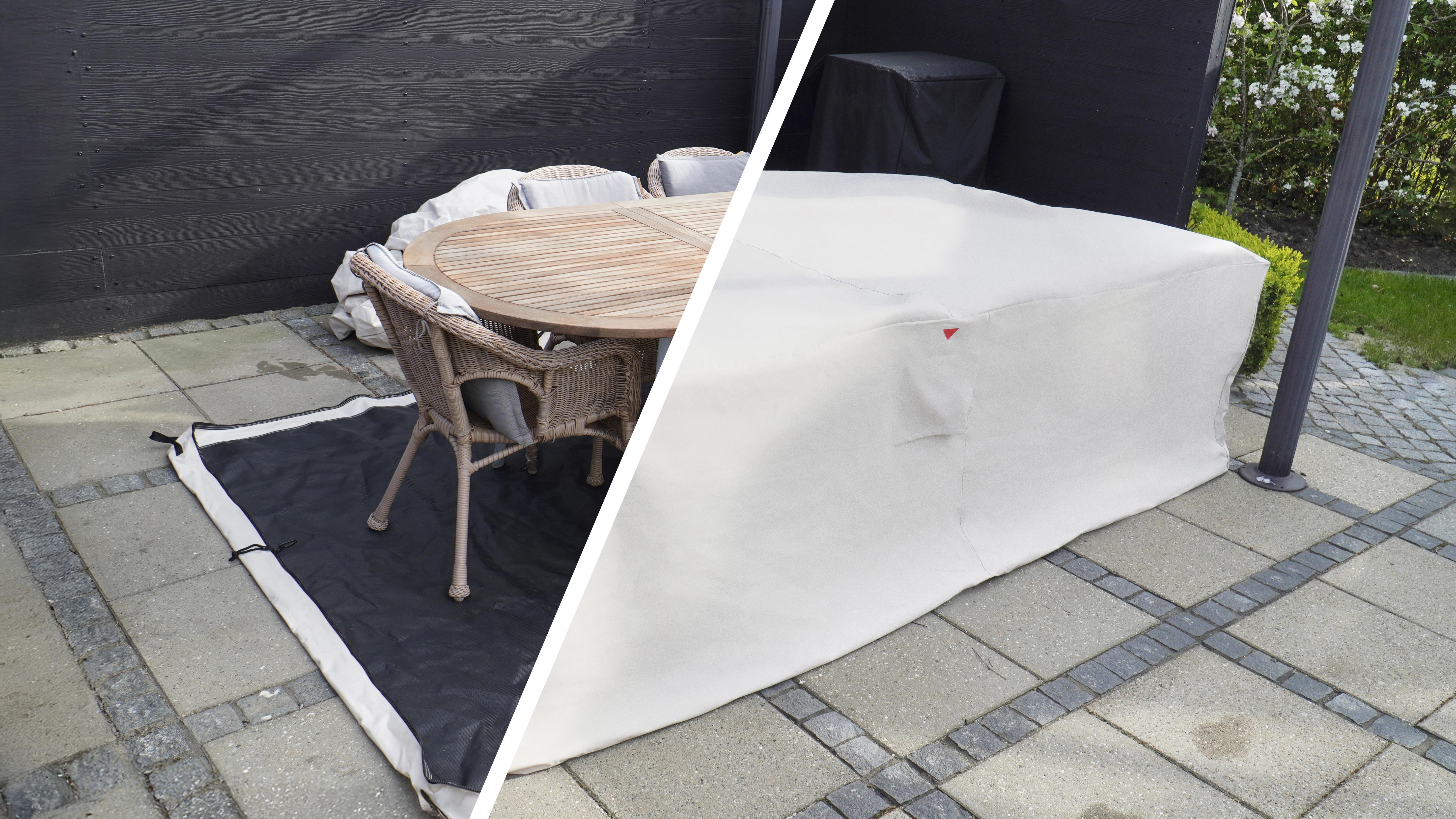 Home>it Garden Überzug Für Gartenmöbel, L235×B180×H95 cm, Sand - Gartengeraete