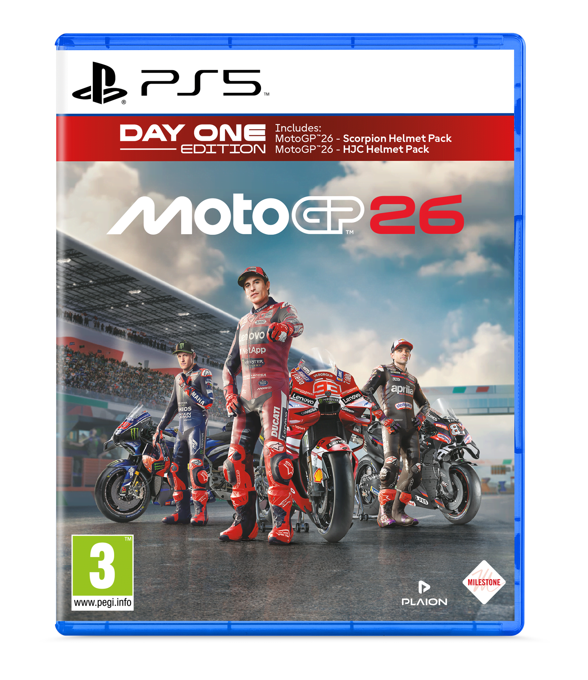 Motogp 26 (Day One Edition) - Sony Playstation 5 - Rennspiel - Pegi 3 - Spiele