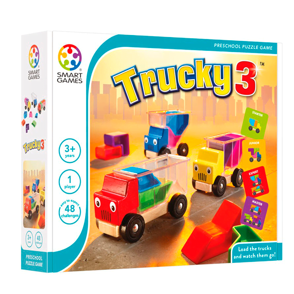 Smart Games Smartgames: Trucky 3 (Nordic) - Brettspiele Sg1873