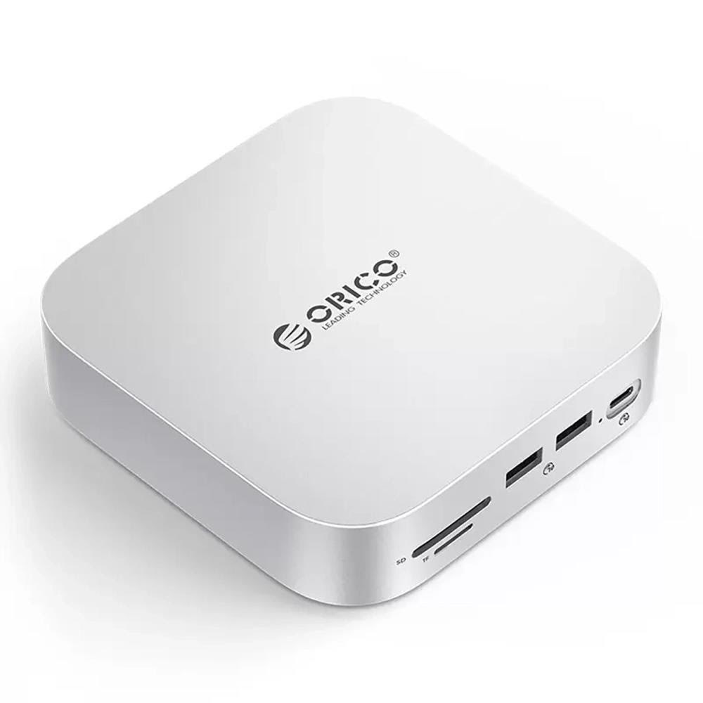 Orico Minilink 9-in-1 Docking Station - Silver - Dockingstationen