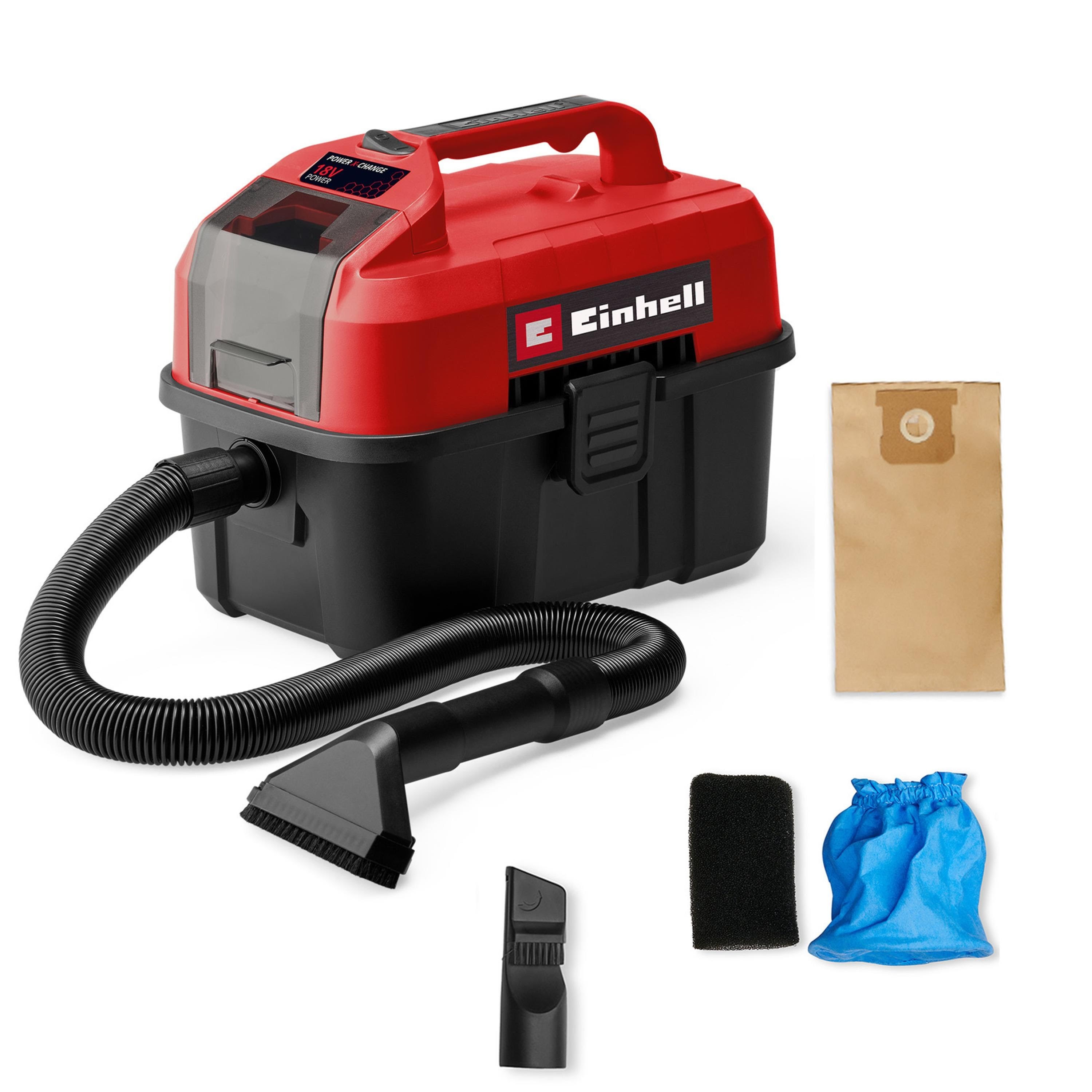 Einhell Staubsauger Te-vc 18/10 Li-solo Cordless Wet & Dry Vacuum Cleaner