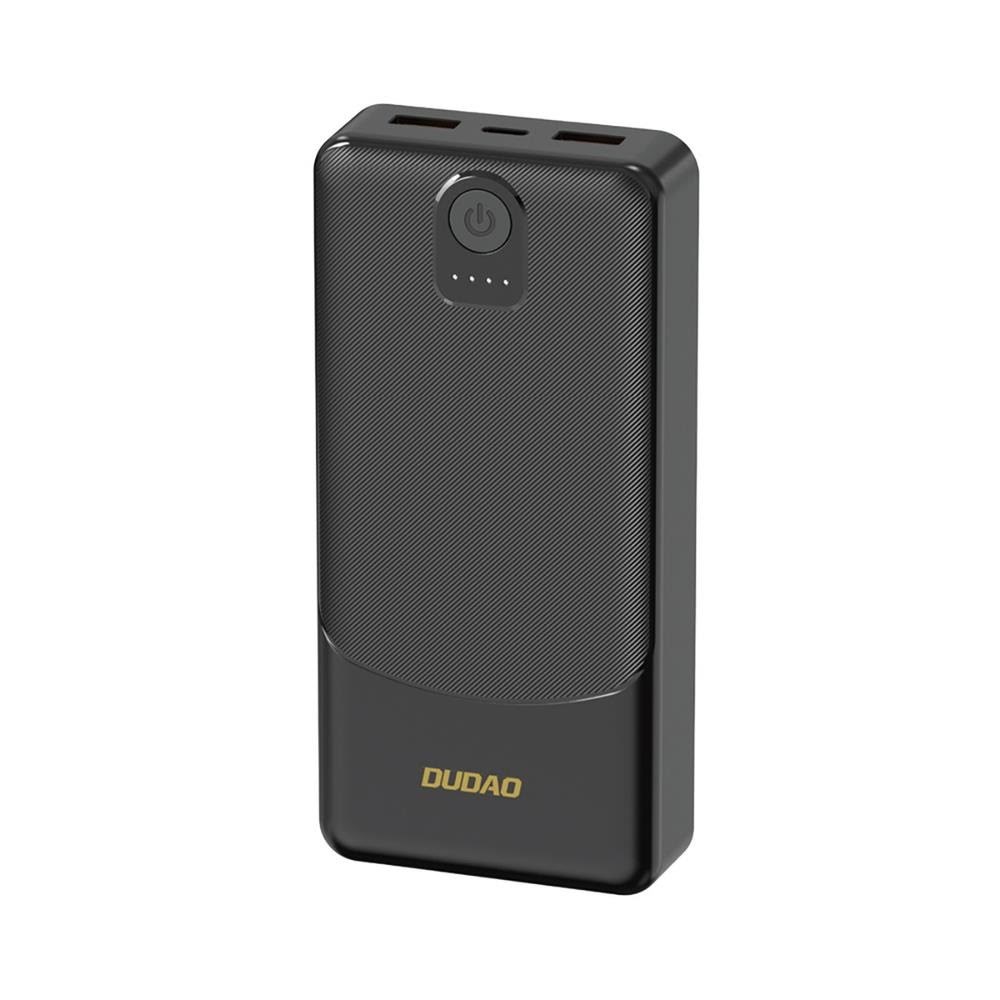 Dudao K10pro Power Bank 2.4A 20000mah 2 x Usb-a - Black - 20000 Mah - Powerbank Akku