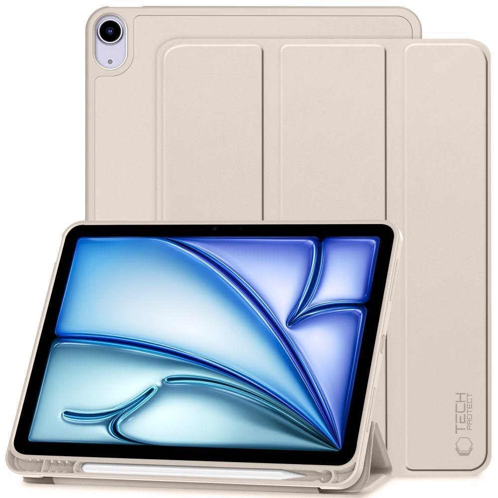 Tech-protect SC Pen Case For Apple Ipad Air 10.9" 4 / 5 Gen (2020-2022) / 11" 6 Gen (2024) - Beige - Tablets Cover Case 5906302309900