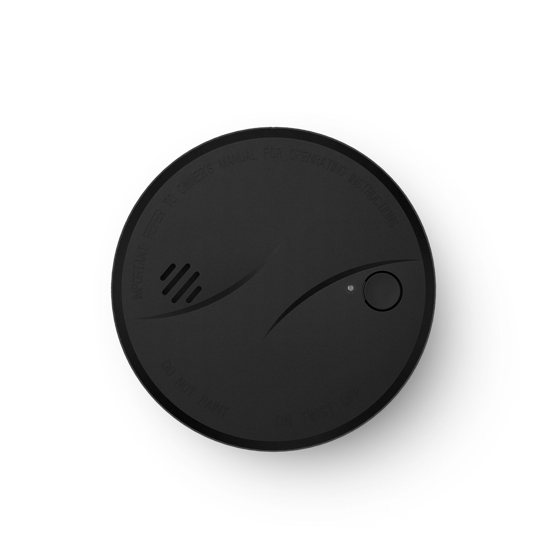 Housegard Optical Smoke Alarm, 10y, Black - Sicherheit