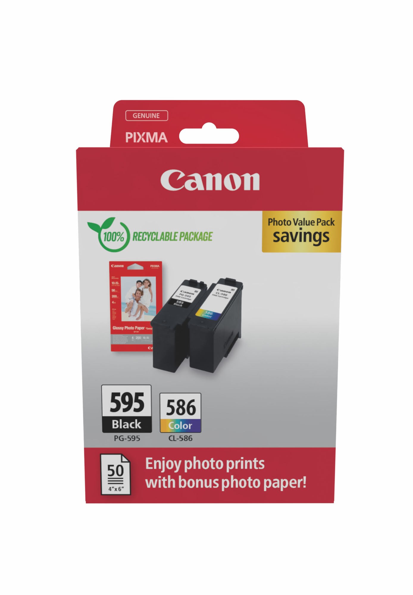 Canon Pg-595/cl-586 / 7171c004 Multipack - Druckerzubehoer Tinte Toner