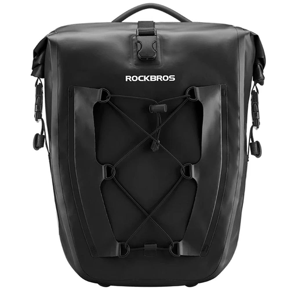 Rockbros Waterproof Bicycle Bag For Trunk - Black - Fahrradzubehoer
