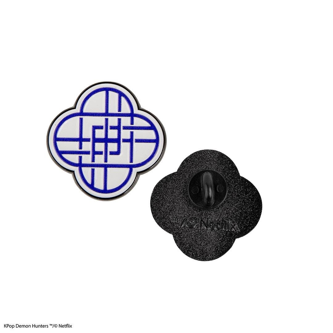 Cinereplicas - Kpop Demon Hunters - Huntr/x Logo - Pin / Button - Merchandise Cr3135