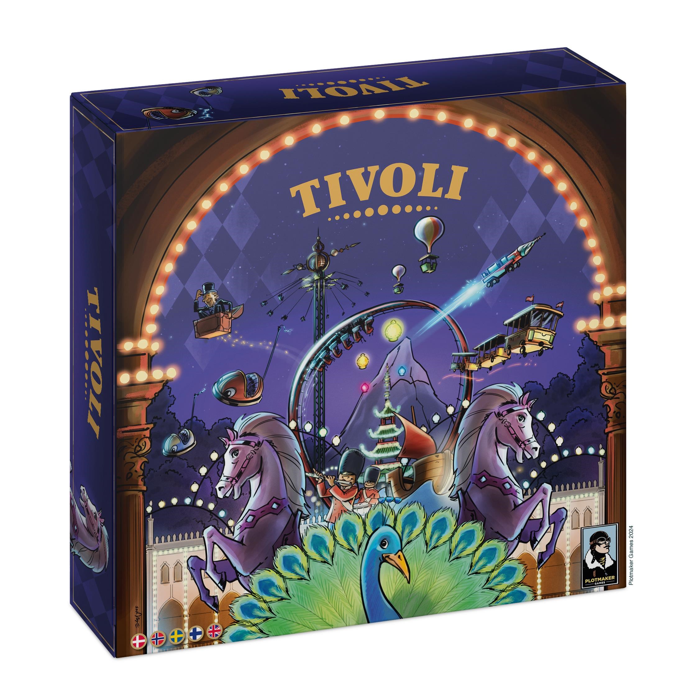 Plotmakers Tivoli (Nordic + Eng) - Brettspiele