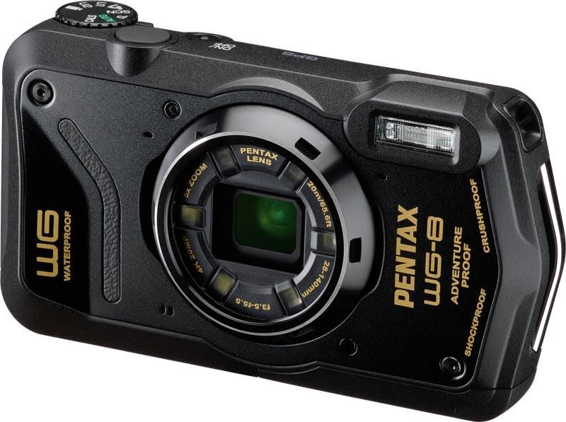 Ricoh Pentax Wg-8 - Black - Digital Kameras