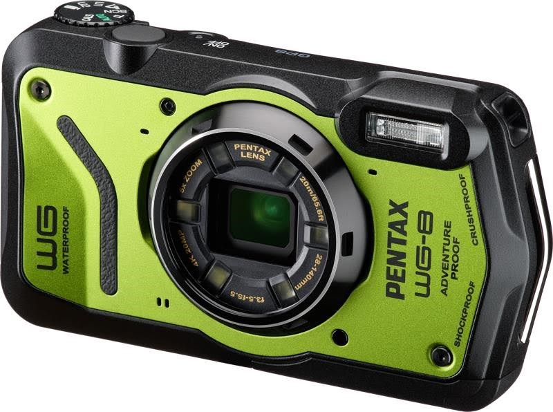 Ricoh Pentax Wg-8 - Green - Digital Kameras 01510