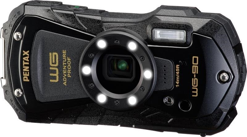 Ricoh Pentax Wg-90 - Black - Digital Kameras