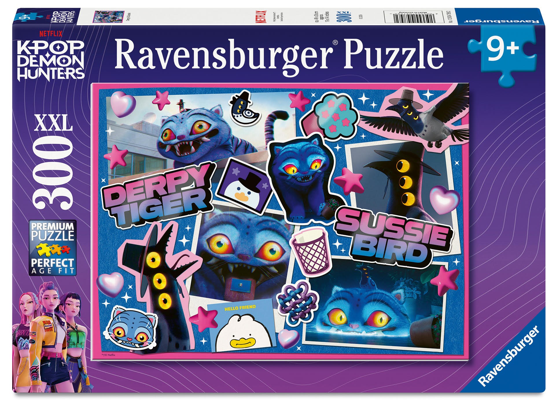 Ravensburger K-pop Demon Hunters Derpy & Sussie (300) Xxl - Puzzle